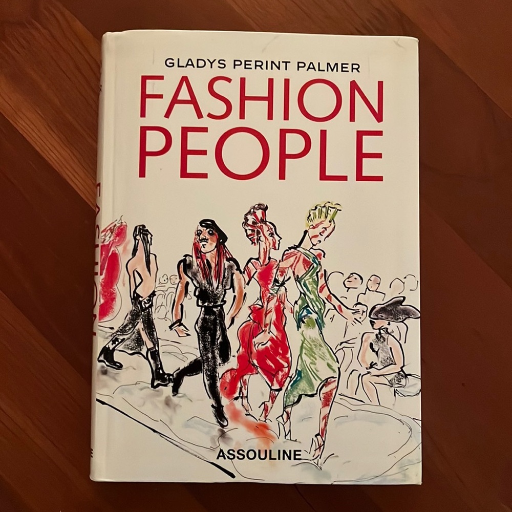 Fashion People illustrations by Gladys Perint Palmer in like new condition.